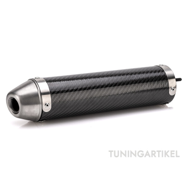 Rennendschalldämpfer Carbon BIG für MTX 130 etc.