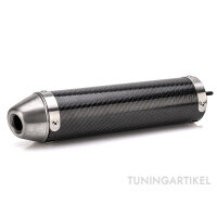 Rennendschalldämpfer Carbon BIG für MTX 130 etc.