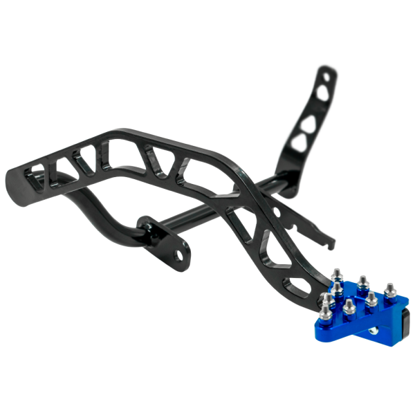 Bremshebel Blau für Simson S51/S50/S70 - Schwarz, pulverbeschichtet