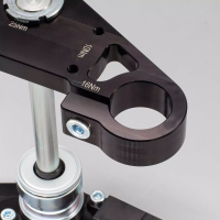 CNC Gabelbrücke mit Teilegutachten Schwarz