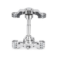 PZ-Tuning CNC Gabelbrücke Version 2025 | Silber | inkl. Teilegutachten für Simson S51, S70, S70 , S53, S83