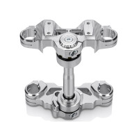 PZ-Tuning CNC Gabelbrücke Version 2025 | Silber | inkl. Teilegutachten für Simson S51, S70, S70 , S53, S83