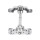 PZ-Tuning CNC Gabelbrücke Version 2025 | Silber | inkl. Teilegutachten für Simson S51, S70, S70 , S53, S83