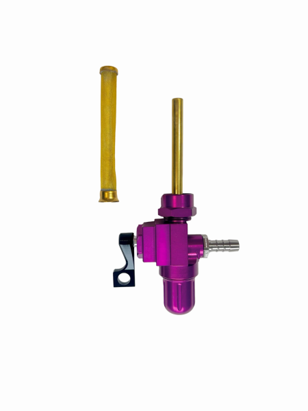 CNC Benzinhahn Violett