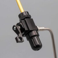 CNC Benzinhahn Schwarz