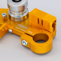 CNC Gabelbrücke mit Teilegutachten Gold