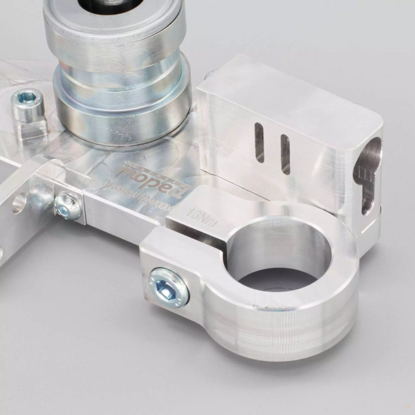 CNC Gabelbrücke mit Teilegutachten Alu Natur