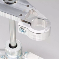 CNC Gabelbrücke mit Teilegutachten Alu Natur