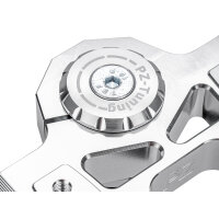 PZ-Tuning CNC Gabelbrücke Version 2025 | Silber | inkl. Teilegutachten für Simson S51, S70, S70 , S53, S83