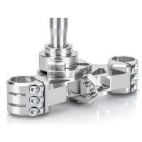PZ-Tuning CNC Gabelbrücke Version 2025 | Silber | inkl. Teilegutachten für Simson S51, S70, S70 , S53, S83