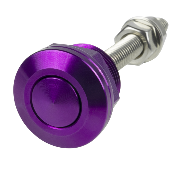 Schnellwechselsystem für Simson Seitendeckel Eloxiert Lila