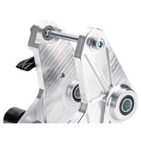 PZ CNC Motorhalter mit Kettenführung Simson S51 ALU Natur