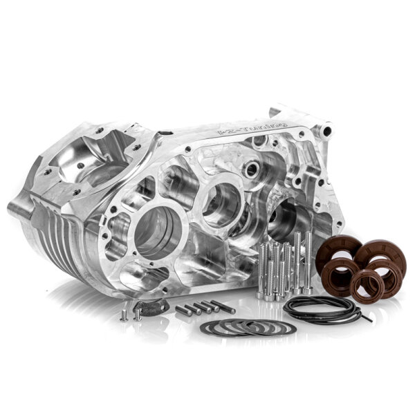 PZ-CNC Gehäuse Simson MTX130 !mit Montagekit! Alu Natur Gen2