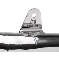 Rennauspuff 60-100ccm inkl. Endschalldämpfer Edelstahl poliert Motegra