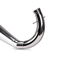 Rennauspuff 60-100ccm inkl. Endschalldämpfer Edelstahl poliert Motegra