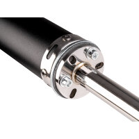 Rennauspuff 60-100ccm inkl. Endschalldämpfer Edelstahl Goldene Nähte Motegra