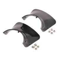 Set: Schmutzfänger Schwarz