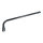 Auspuff Halter Lang Schwarz