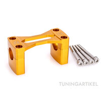 Lenkerklemme CNC Racing mit Teilegutachten für Simson S51 und S50 Gold