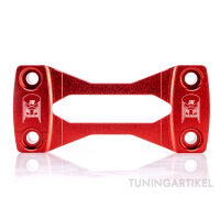 Lenkerklemme CNC Racing mit Teilegutachten für Simson S51 und S50 Rot