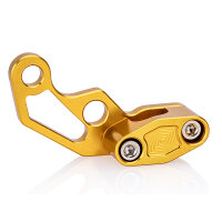 CNC Halter für Bremsschlauch & Bowdenzug Gold |...