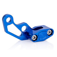 CNC Halter für Bremsschlauch & Bowdenzug Blau |...