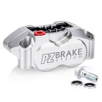 PZ-Tuning 4 Kolben CNC Bremssattel Silber inkl....