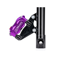 PZ-Tuning 4 Kolben CNC Bremssattel Lila inkl. Teilegutachten