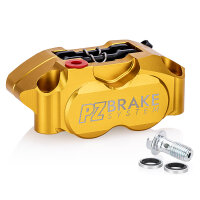 PZ-Tuning 4 Kolben CNC Bremssattel Gold inkl. Teilegutachten