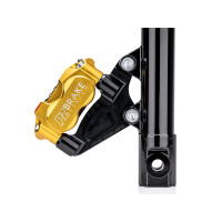 PZ-Tuning 4 Kolben CNC Bremssattel Gold inkl. Teilegutachten