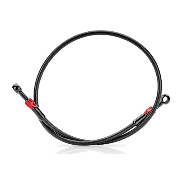 PZ-Tuning Stahlflexbremsleitung 880mm Rot f. Enduro o. Protaper Lenker