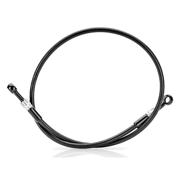 PZ-Tuning Stahlflexbremsleitung 880mm Silber f. Enduro o. Protaper Lenker