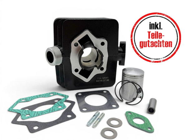 Zylinderkit ZT50N TGL Schwarz Inkl. Zylinderkopf